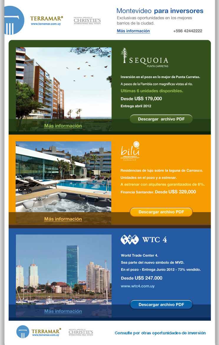 Terramar Christie's - Montevideo para inversores