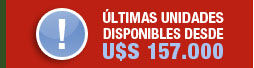 Últimas Unidades disponibles desde U$S 157000